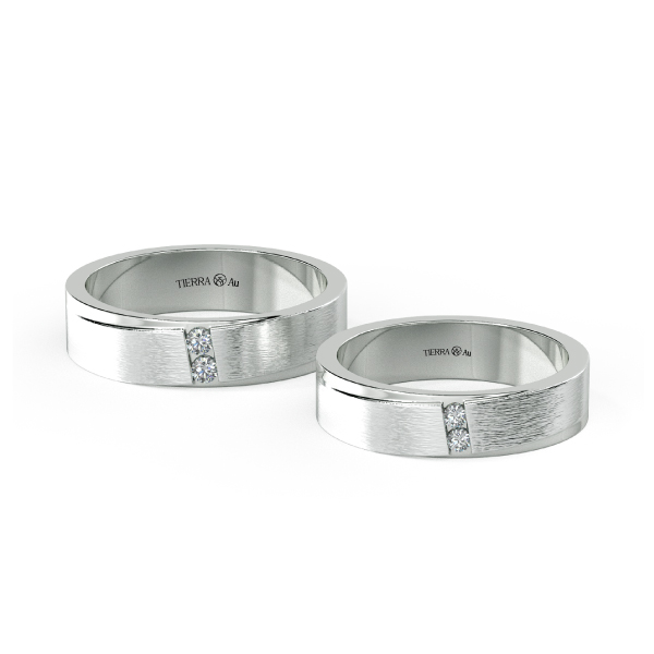 Modern Wedding Band Set NCC2002 1